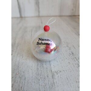 Nassau Bahamas sand ball beach ornament Xmas set